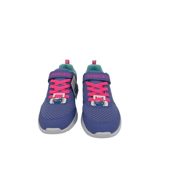 Skechers Kids' Blue and Pink Sneakers - Picture 1 of 10